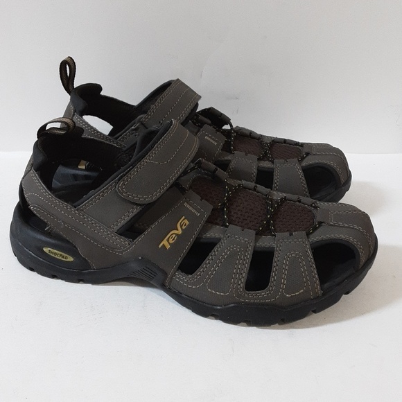 Teva Forebay Fisherman Sandal gray size 8 outdoor hiking casual vacation camp main image 9